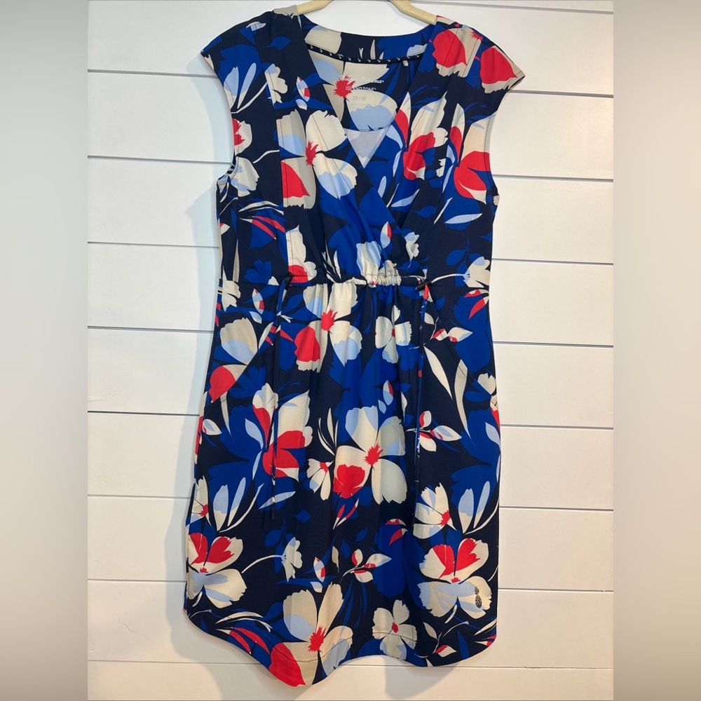 Tommy Bahama Women's Multicolored Alicia Flower Island Zone Dress Size XS
